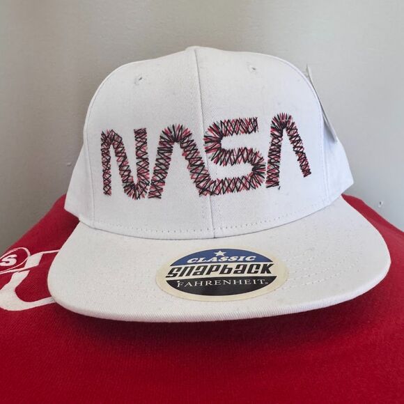 Nasa Snapback Hat Fahrenheit One Size Adult Hats - Picture 1 of 7